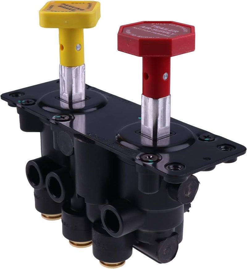 Lesurey Brake Dash Control Valve KN-20607 Compatible with Volvo Trailer Parking Brake Valve Module KN20607 - Image 2